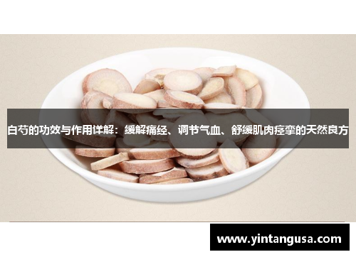 白芍的功效与作用详解：缓解痛经、调节气血、舒缓肌肉痉挛的天然良方
